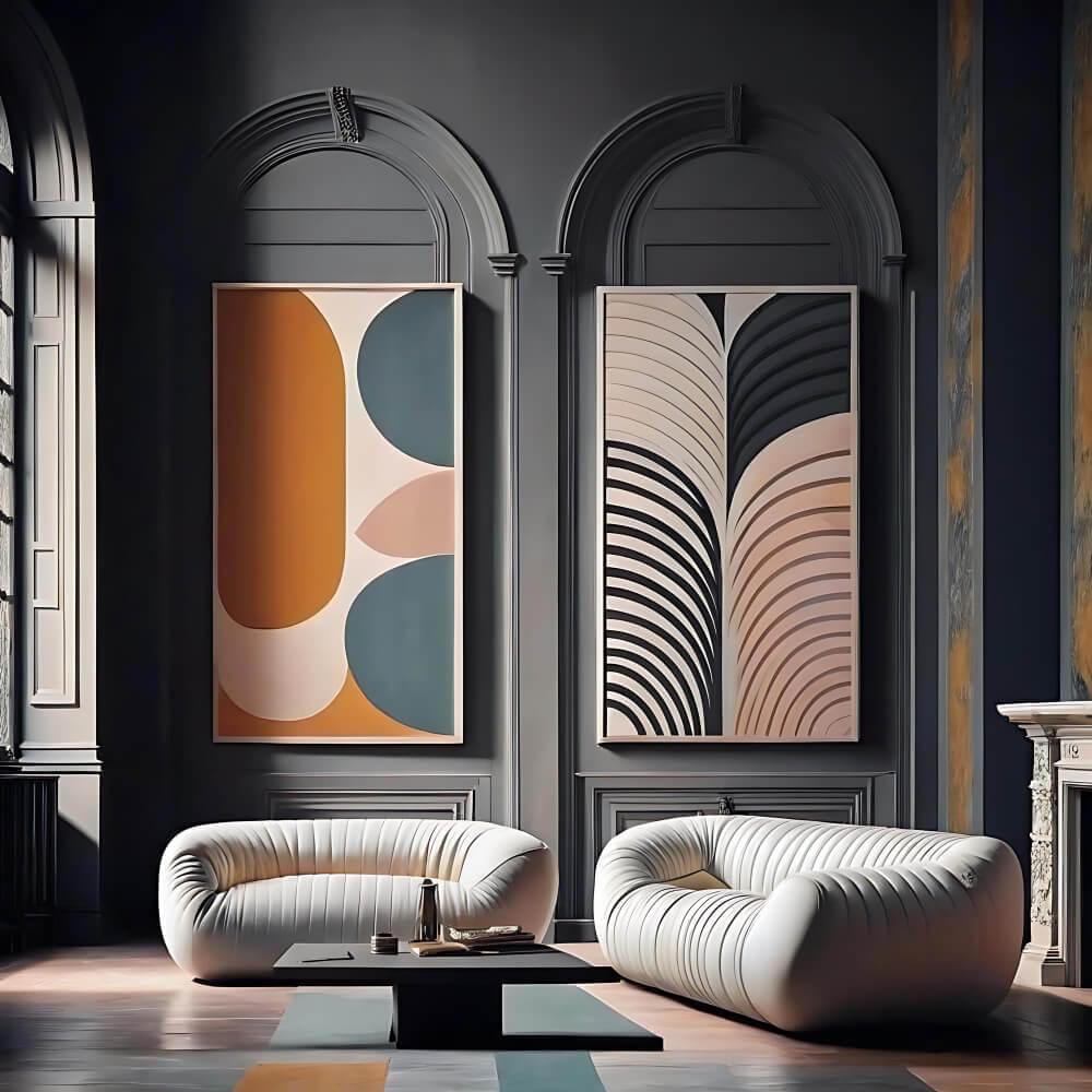 Interior artwork example